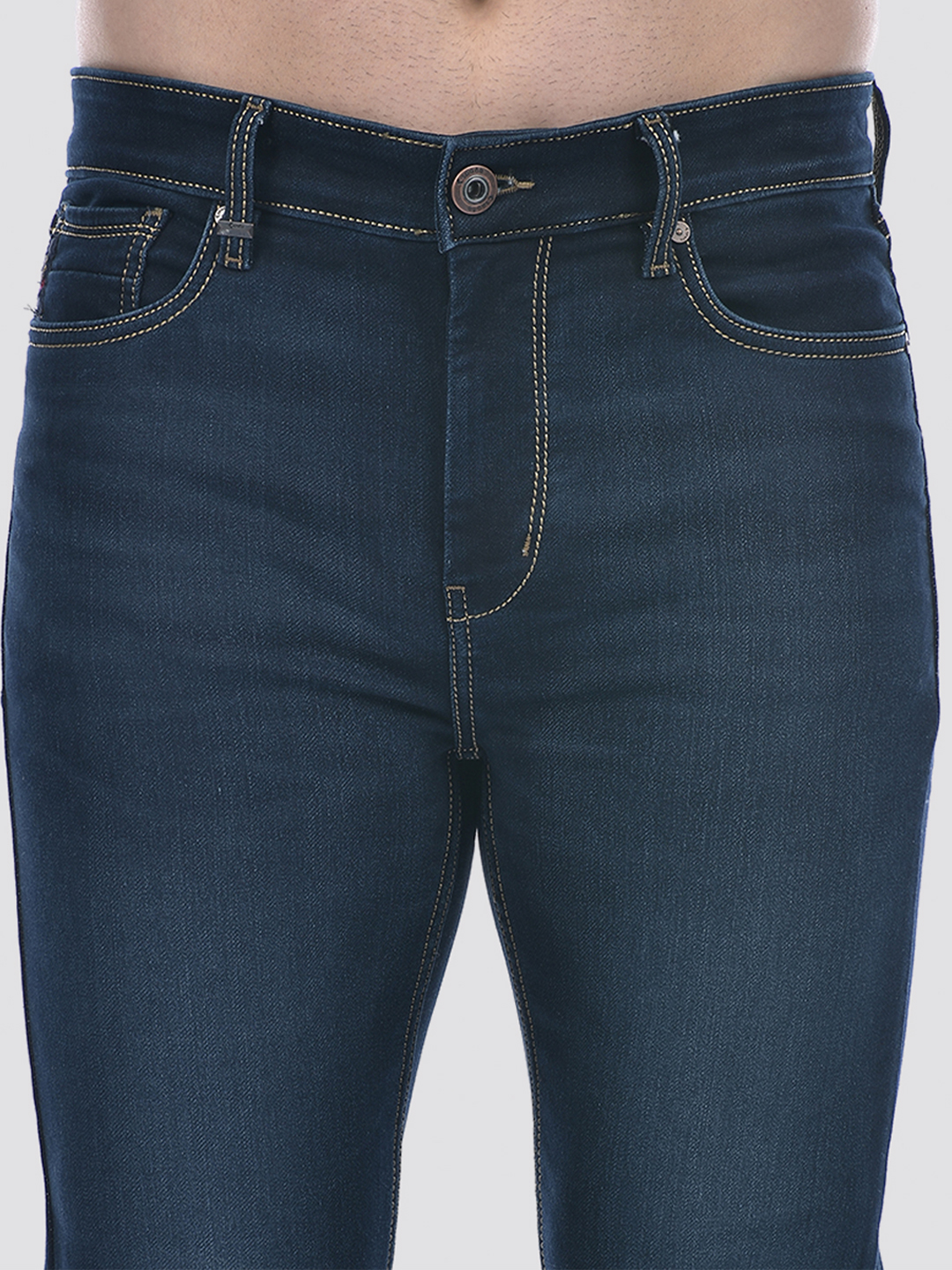 Numero Uno Men SOLID Dark Blue Jeans